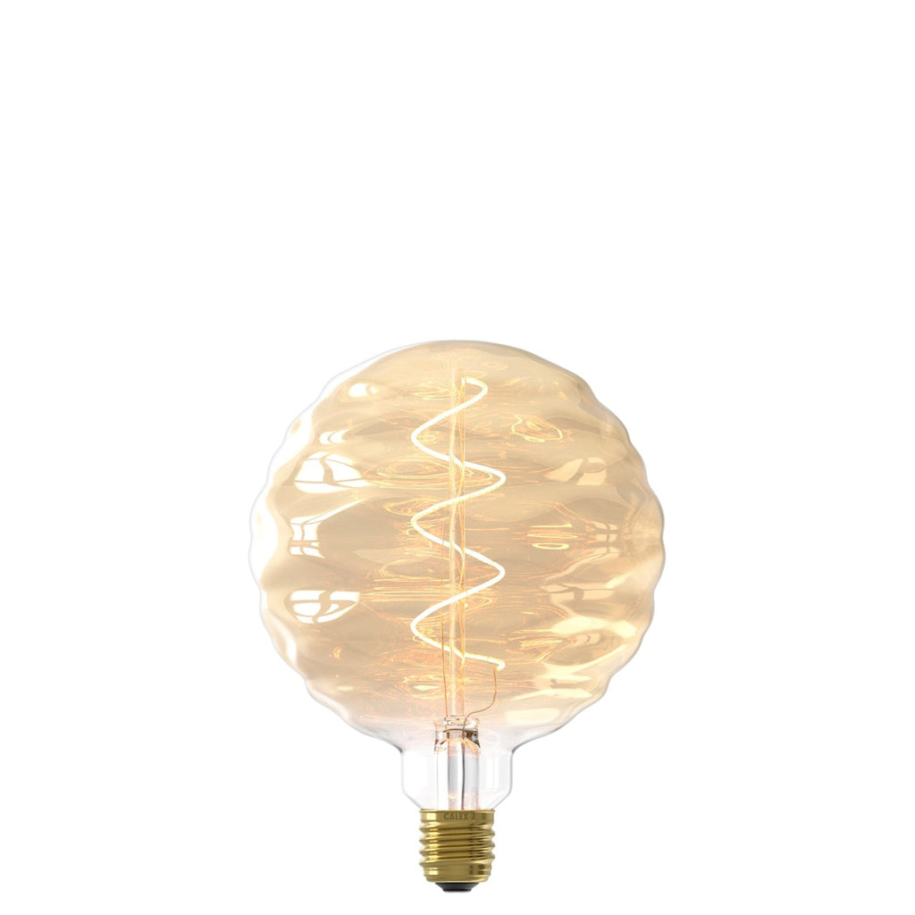 Productafbeelding gouden bubbel LED lamp.